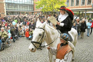 Wo ganz Münster zusammenkommt - Historienspiel zum Westfälischen Frieden